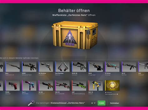 cs go kisten inhaltsübersicht.